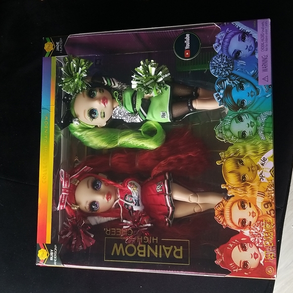 Rainbow High cheerleader dolls - Picture 1 of 2